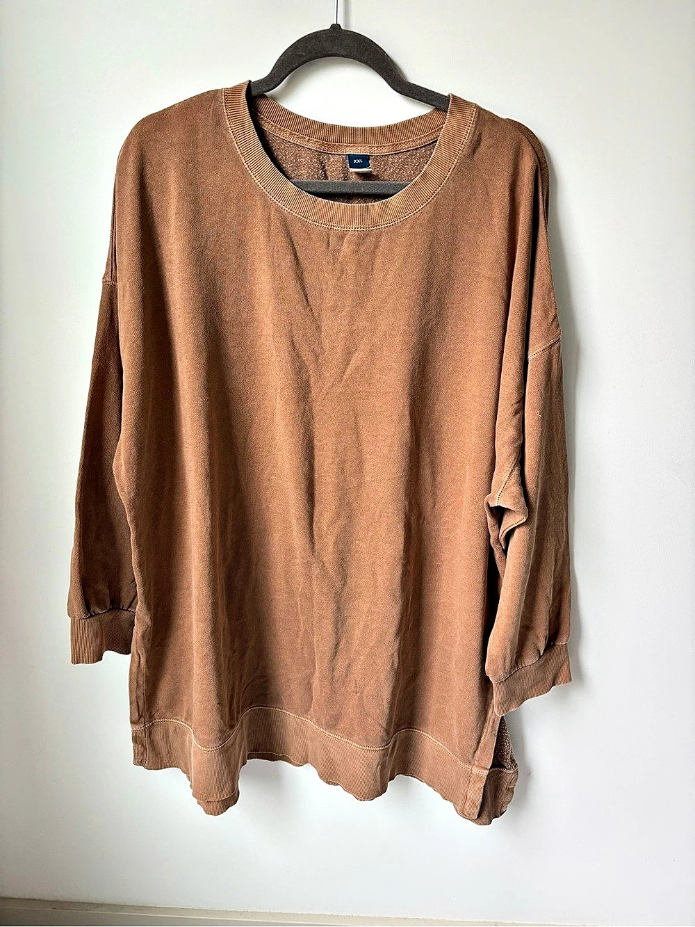 Old Navy Tunic Sweatshirt Brown XXL